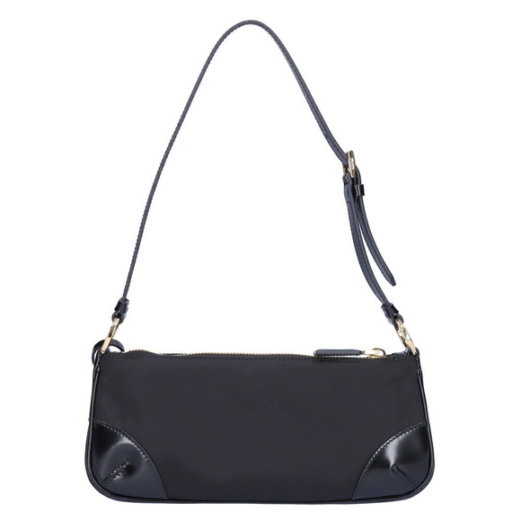 Prada Black TESSUTO SPAZZOL bag shoulder NERO - Picture 1 of 6